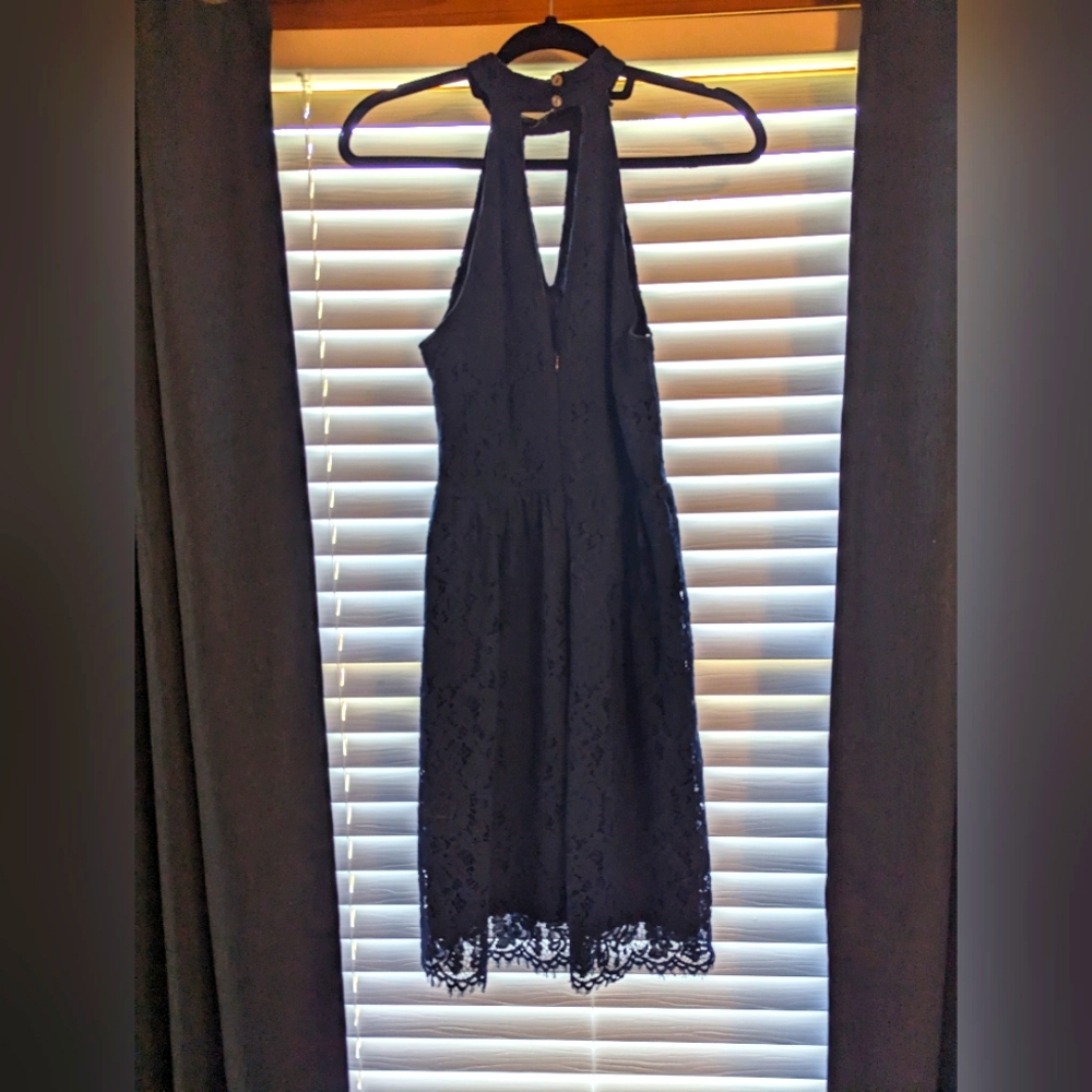 Navy boutique dress